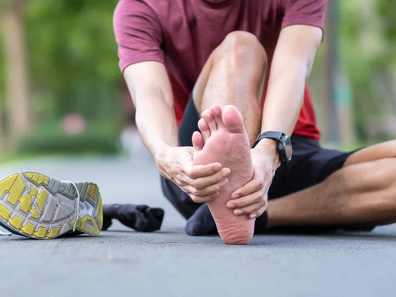 Carroll Chiropractic treating plantar fasciitis in Westminster
